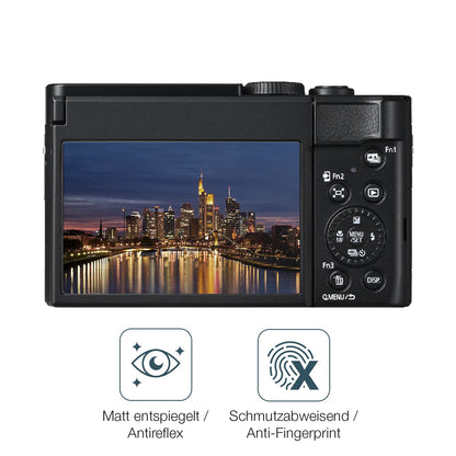 Schutz gegen Kratzer auf dem Panasonic Lumix DC-TZ99E Glas durch Schlüssel oder Ähnliches
