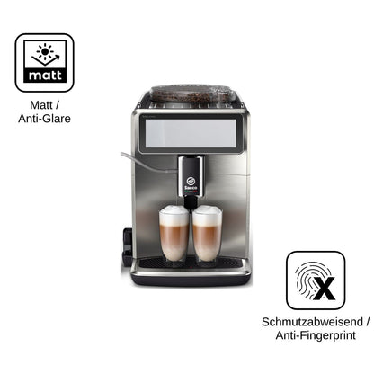 2x 9H Schutzfolie matt für Philips Saeco Xelsis Deluxe Panzerfolie