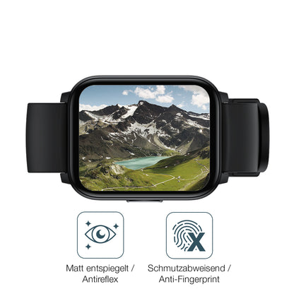 9H Hartbeschichtete, flexible Folie passend zugeschnitten für Realme Watch S100