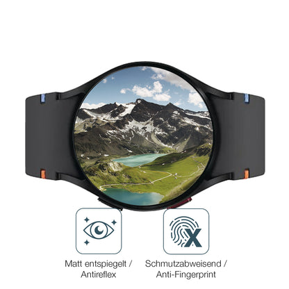 9H Hartbeschichtete, flexible Folie passend zugeschnitten für Samsung Galaxy Watch FE 40mm