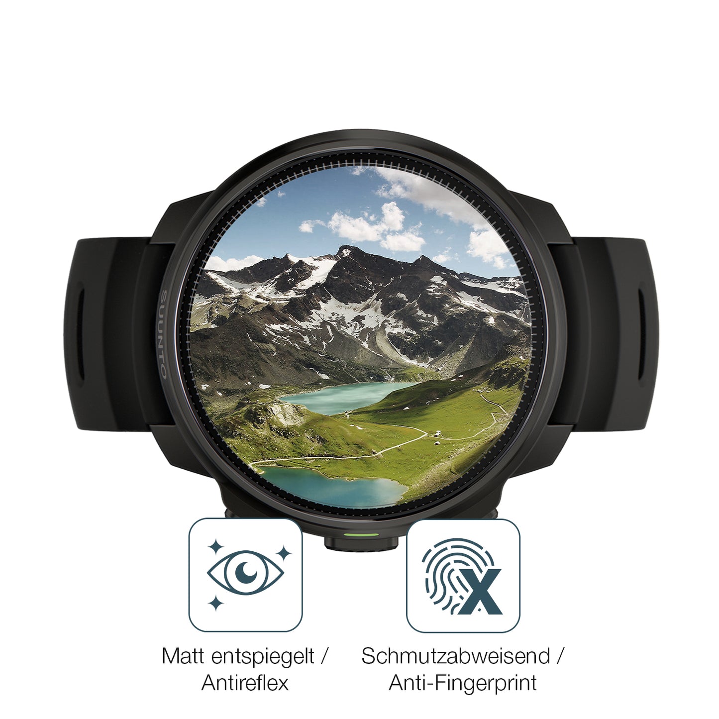 9H Hartbeschichtete, flexible Folie passend zugeschnitten für Suunto Ocean