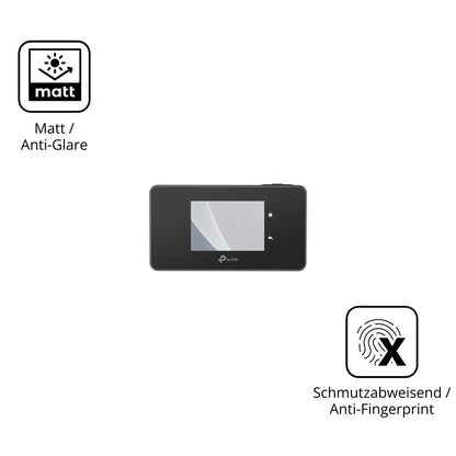 9H Hartbeschichtete, flexible Folie passend zugeschnitten für TP-Link M8550