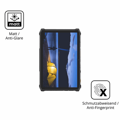 9H Hartbeschichtete, flexible Folie passend zugeschnitten für Ulefone Armor Pad 5 Pro