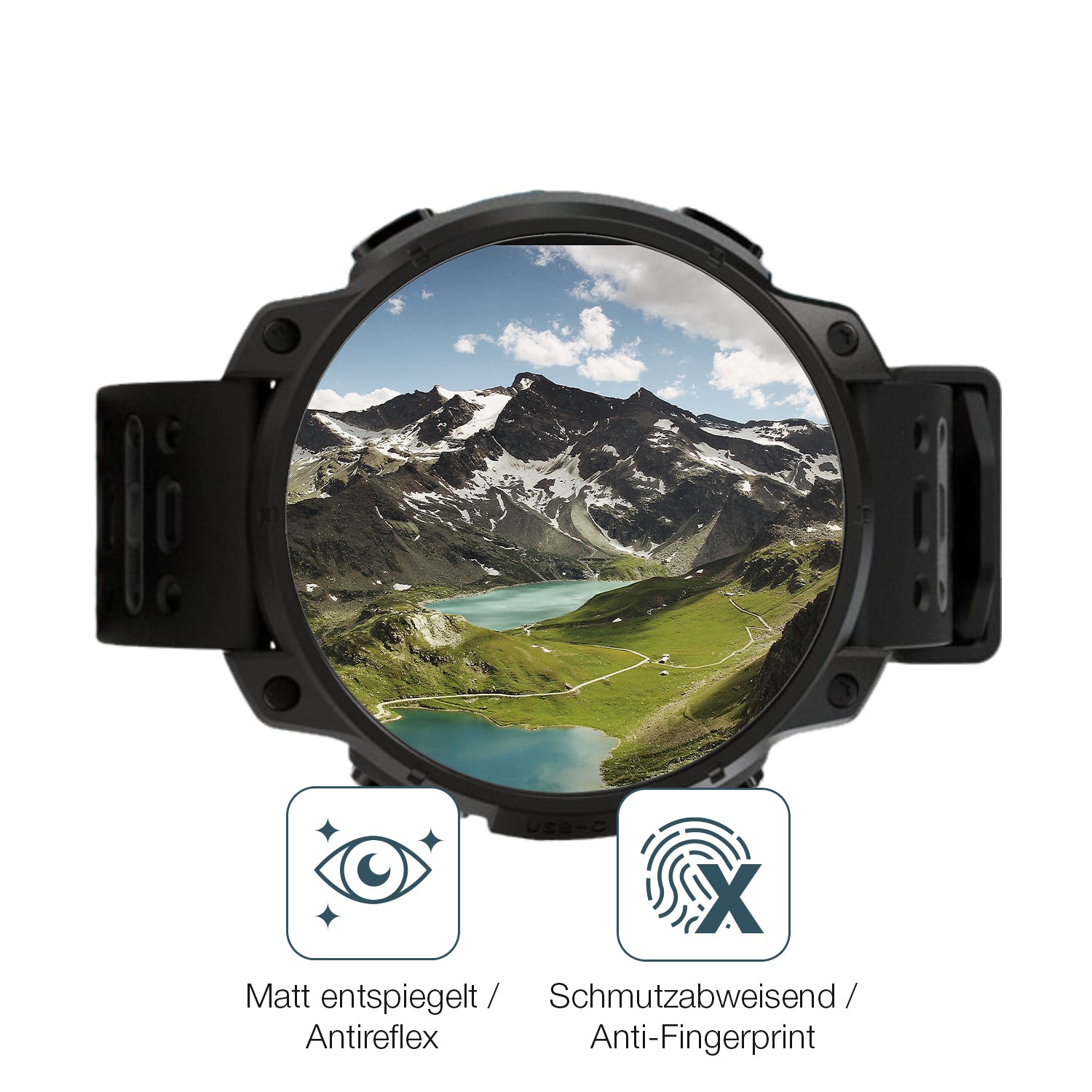 Schutz gegen Kratzer auf dem UNA Watch Glas durch Schlüssel oder Ähnliches