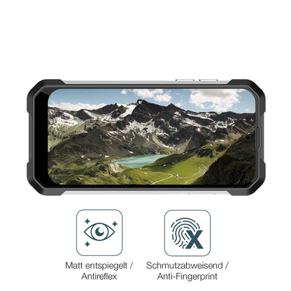 9H Hartbeschichtete, flexible Folie passend zugeschnitten für Unihertz Tank Mini