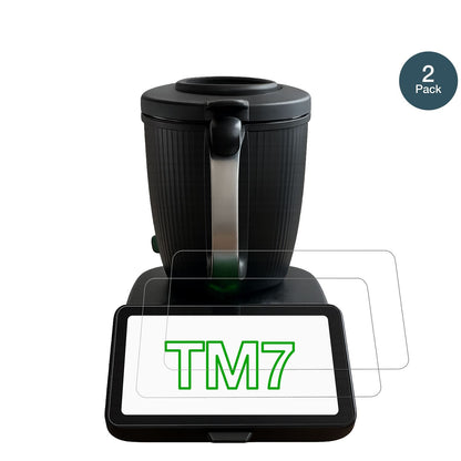 9H Hartbeschichtete, flexible Folie passend zugeschnitten für Vorwerk Thermomix TM7