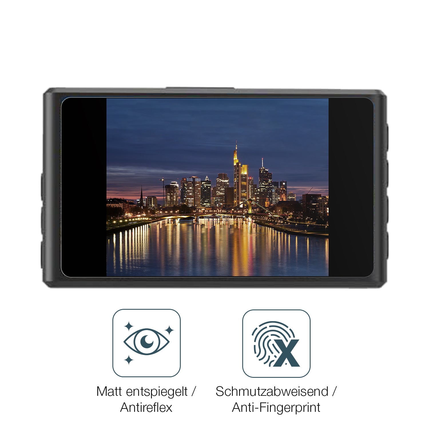 Schutz gegen Kratzer auf dem WeBeqer A7 Dashcam Glas durch Schlüssel oder Ähnliches