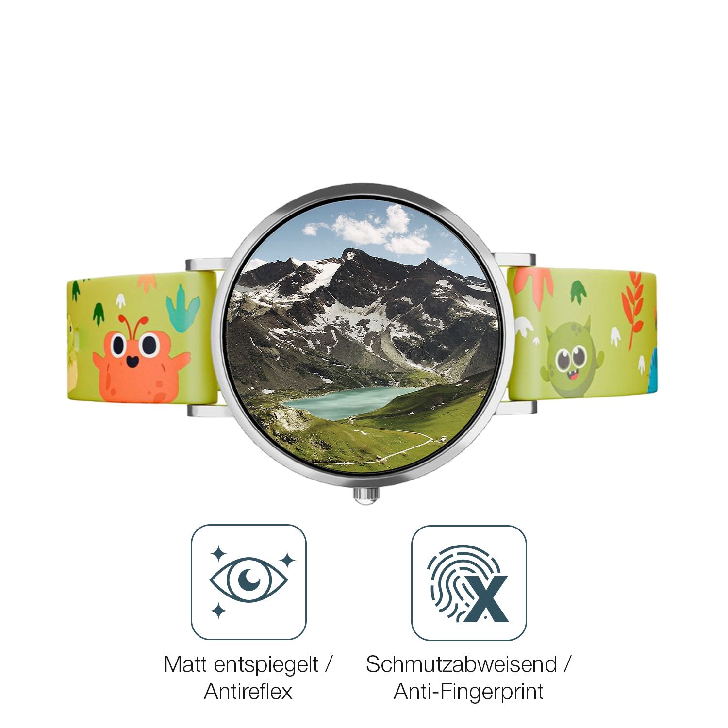 Schutz gegen Kratzer auf dem XCoast Lino Time 37mm Glas durch Schlüssel oder Ähnliches