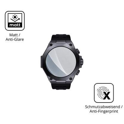 9H Hartbeschichtete, flexible Folie passend zugeschnitten für Xiaomi Black Shark S1 Pro