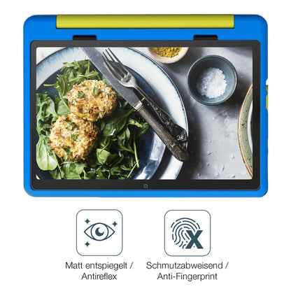 9H Hartbeschichtete, flexible Folie passend zugeschnitten für Yicty Kinder Tablet