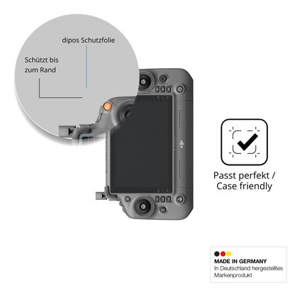 Schutzglasfolie mit optimaler Passform, zur Verwendung mit Hüllen geeignet