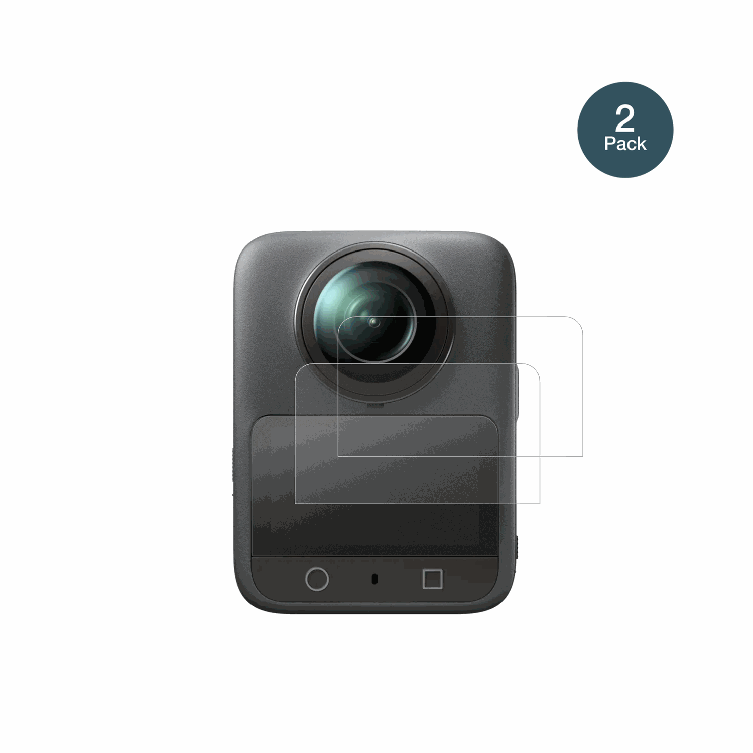 DJIOsmo 360 mit aufgebrachter dipos Panzerfolie, die lästige Fingerabdrücke minimiert