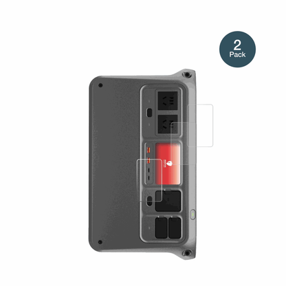DJIPower 1000 V2 mit aufgebrachter dipos Panzerfolie, die lästige Fingerabdrücke minimiert
