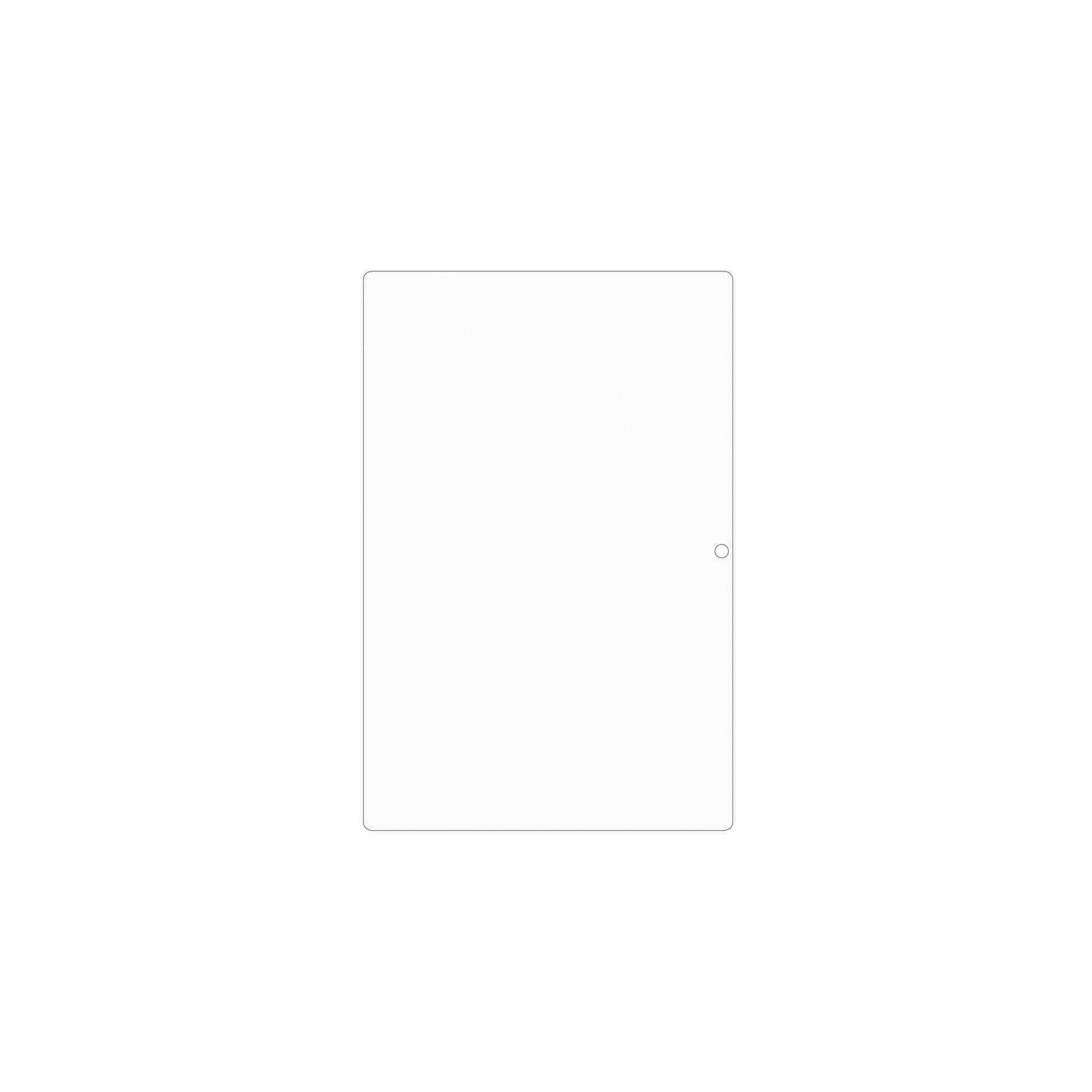 dipos Displayschutz für Dmoao D3 10 Zoll, mattierte Oberfläche, geringe Dicke und perfekte Passform