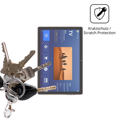 Schutz gegen Kratzer auf dem Dmoao D3 10 Zoll Glas durch Schlüssel oder Ähnliches