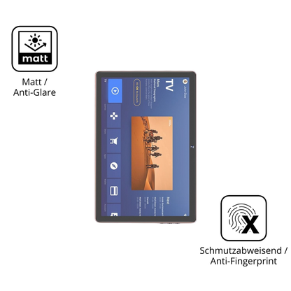 9H Hartbeschichtete, flexible Folie passend zugeschnitten für Dmoao D3 10 Zoll