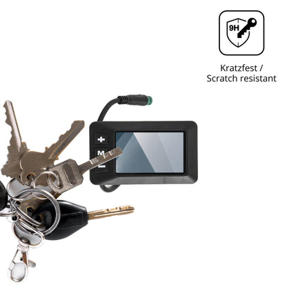 dipos Displayschutz für Dolvitrny GD01, transparente Oberfläche, perfekte Passform auch für die Rundungen