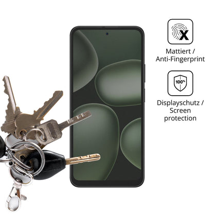 dipos Displayschutz für Doogee B10, mattierte Oberfläche, Blickschutzfilter und perfekter Passform