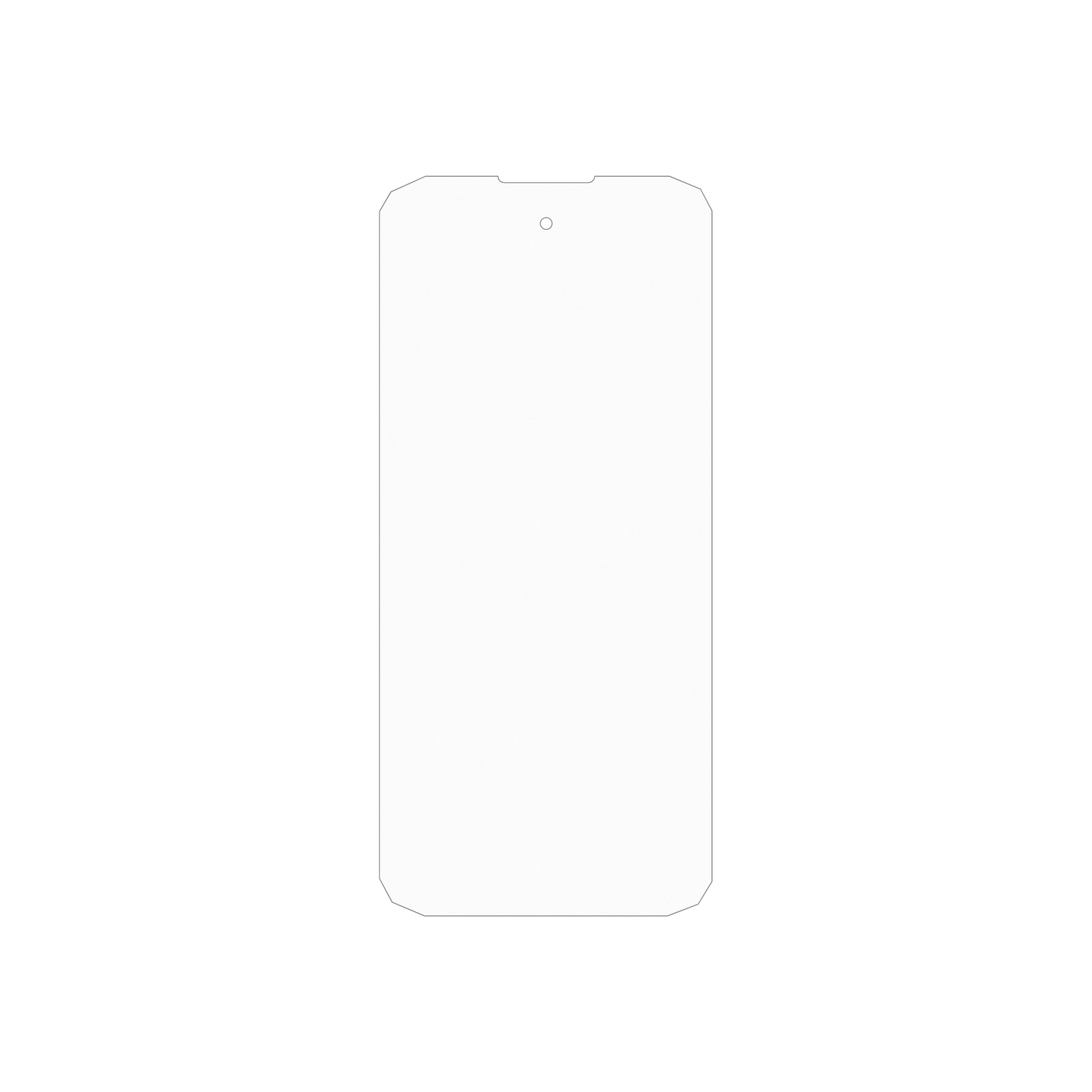 dipos Displayschutz für Doogee Blade 20 Max, mattierte Oberfläche, geringe Dicke und perfekte Passform