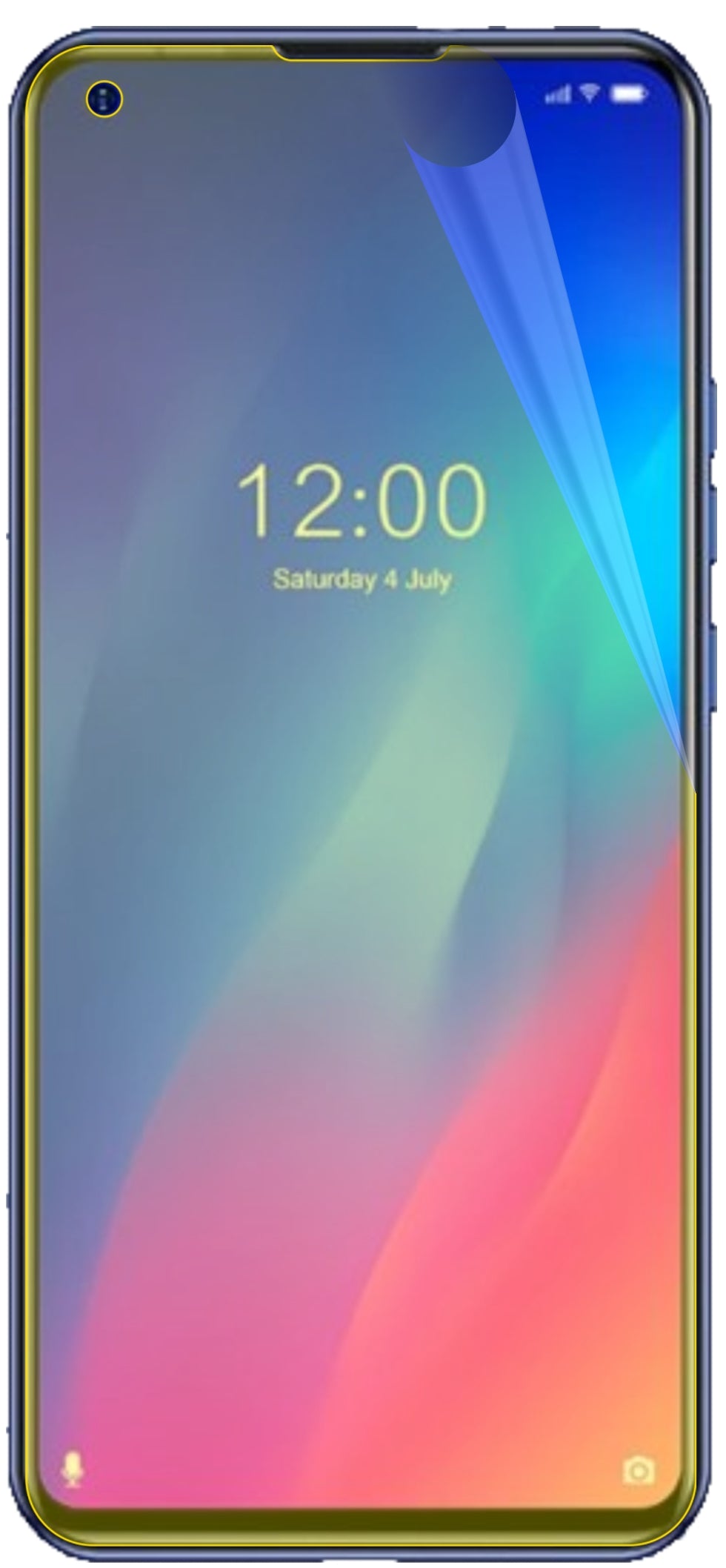 dipos Displayschutz für Doogee N30, transparente Oberfläche, geringe Dicke und perfekte Passform