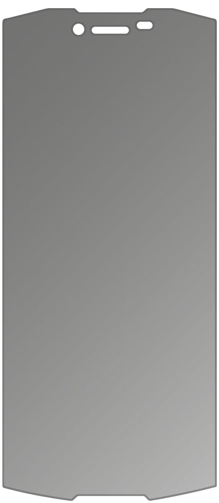 dipos Displayschutz für Doogee S55, mattierte Oberfläche, Blickschutzfilter und perfekter Passform