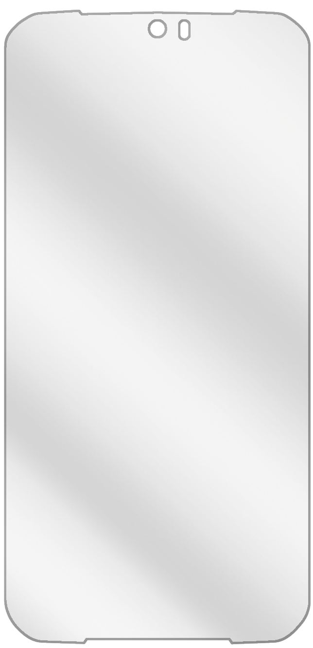 dipos Displayschutz für Doogee S88 Pro, transparente Oberfläche, geringe Dicke und perfekte Passform