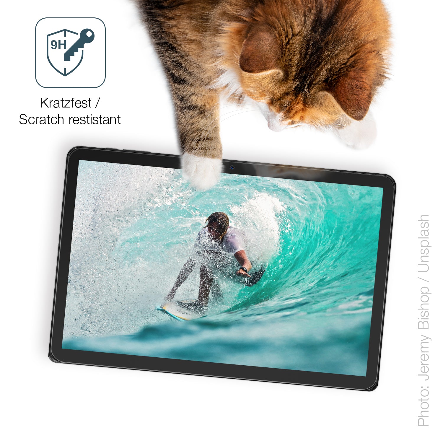 dipos Displayschutz für Doogee T10W, mattierte Oberfläche, robuste Festigkeit und perfekte Passform