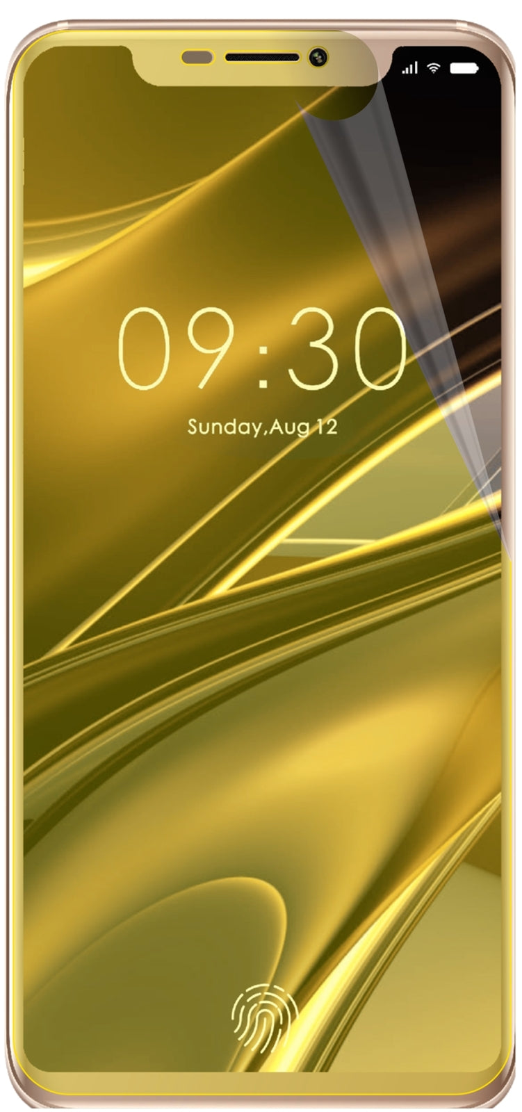 dipos Displayschutz für Doogee V, transparente Oberfläche, geringe Dicke und perfekte Passform