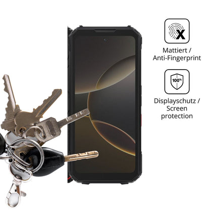 dipos Displayschutz für DOOGEE V Max LR 5G, mattierte Oberfläche, Blickschutzfilter und perfekter Passform