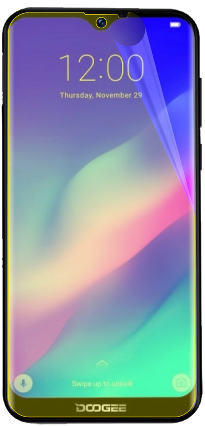 dipos Displayschutz für Doogee Y8 Plus (2019), transparente Oberfläche, geringe Dicke und perfekte Passform