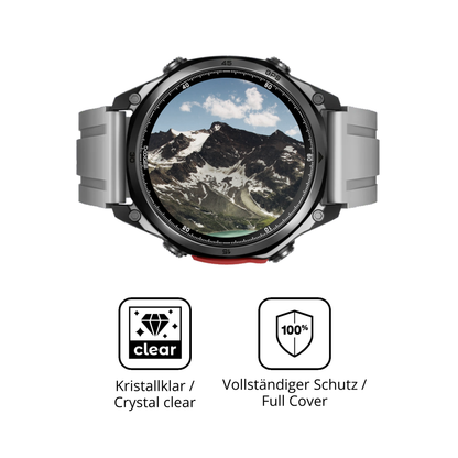 Dünne und klare Folie passend zugeschnitten für Doogee Anywise W1 Pro