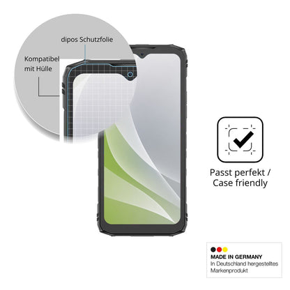 4x Schutzfolie matt für Doogee Blade 10 Pro Energy Display-Schutzfolie