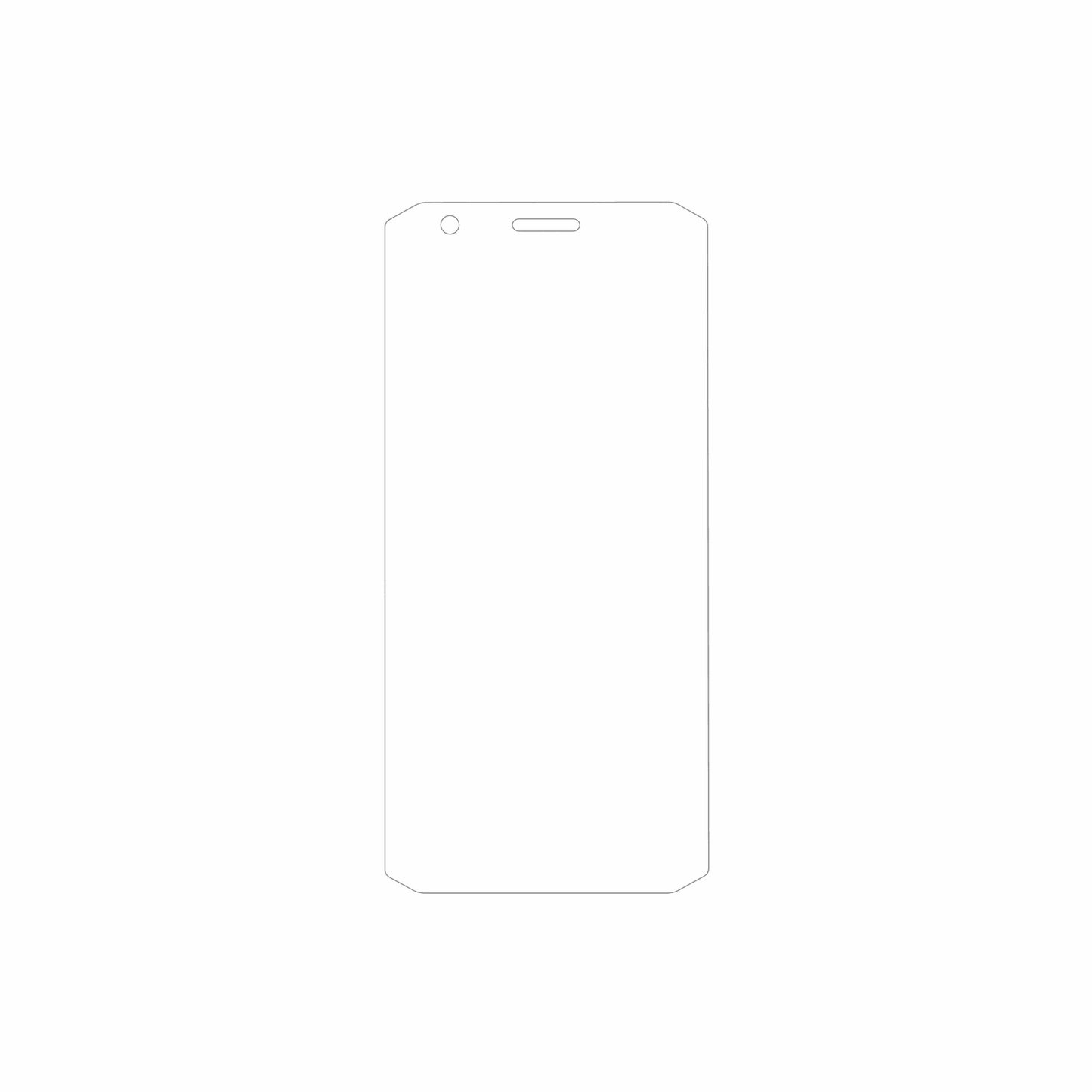 dipos Displayschutz für DOOGEE Fire 3 Ultra, mattierte Oberfläche, geringe Dicke und perfekte Passform