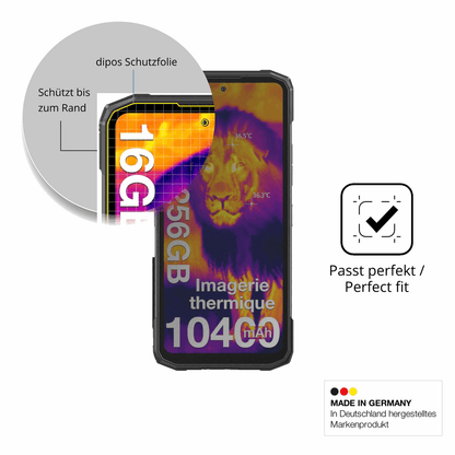 Schutz gegen Kratzer auf dem DOOGEE Fire 6 Glas durch Schlüssel oder Ähnliches