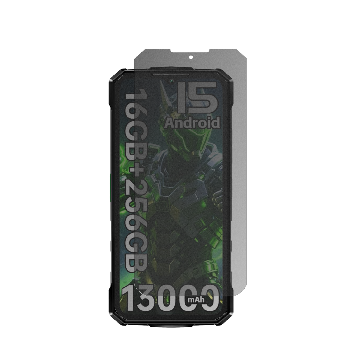 Blickschutzfolie für Doogee Fire7 Outdoor matt Schutzfolie Privacy