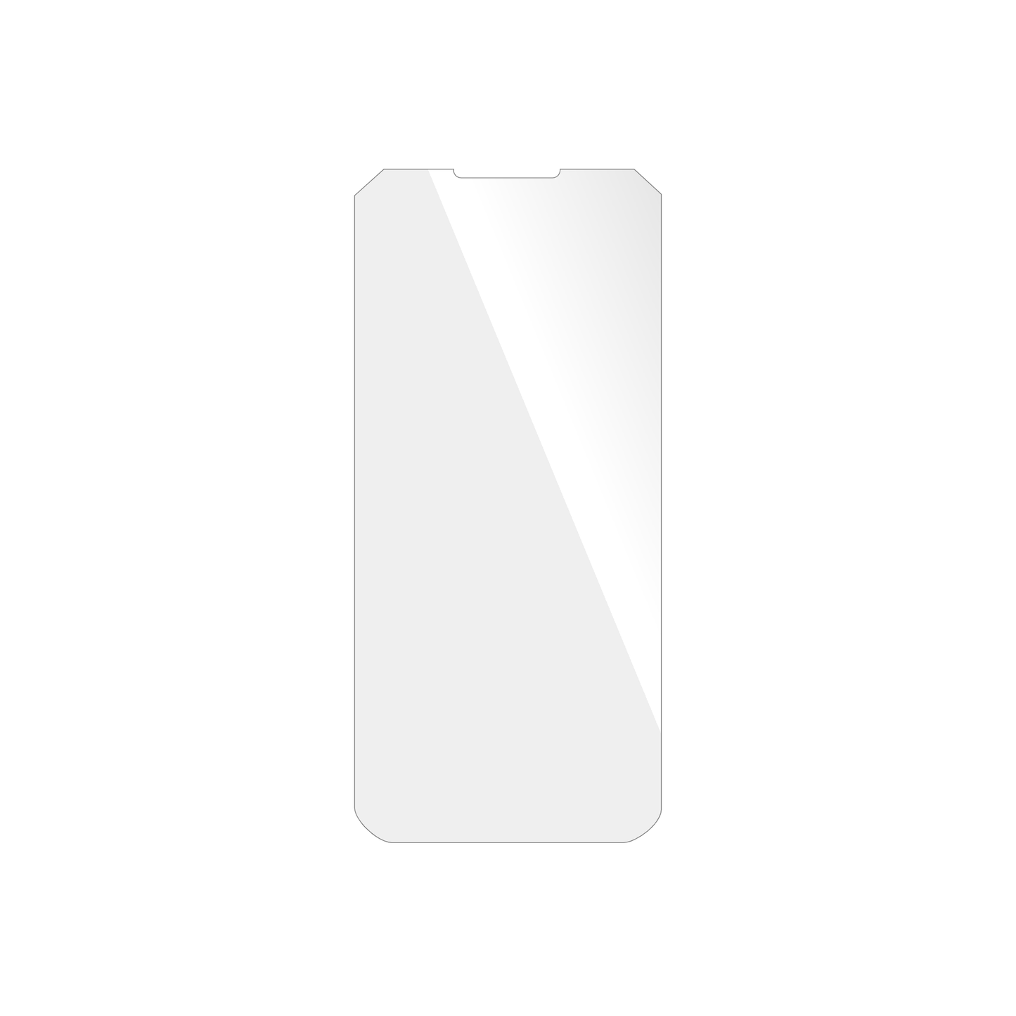 4x Schutzfolie klar für Doogee Fire7 Outdoor Display-Schutzfolie