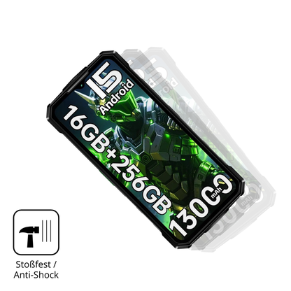 2x 9H Schutzfolie für Doogee Fire7 Outdoor Panzerfolie