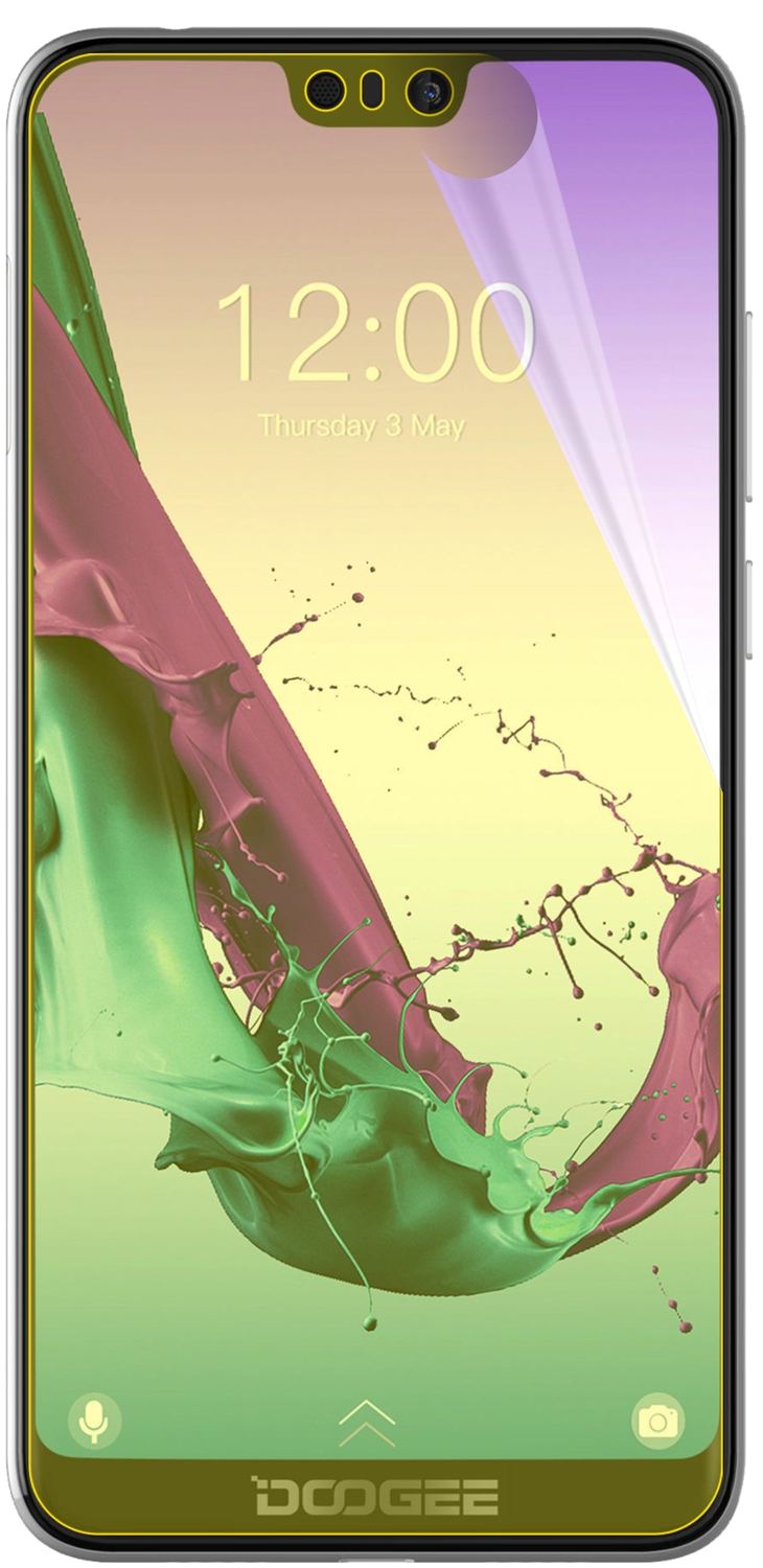 2x 3D Full Cover Schutzfolie für Doogee N10