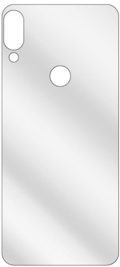 2x Schutzfolie klar für Doogee N10 Rückseite Display-Schutzfolie
