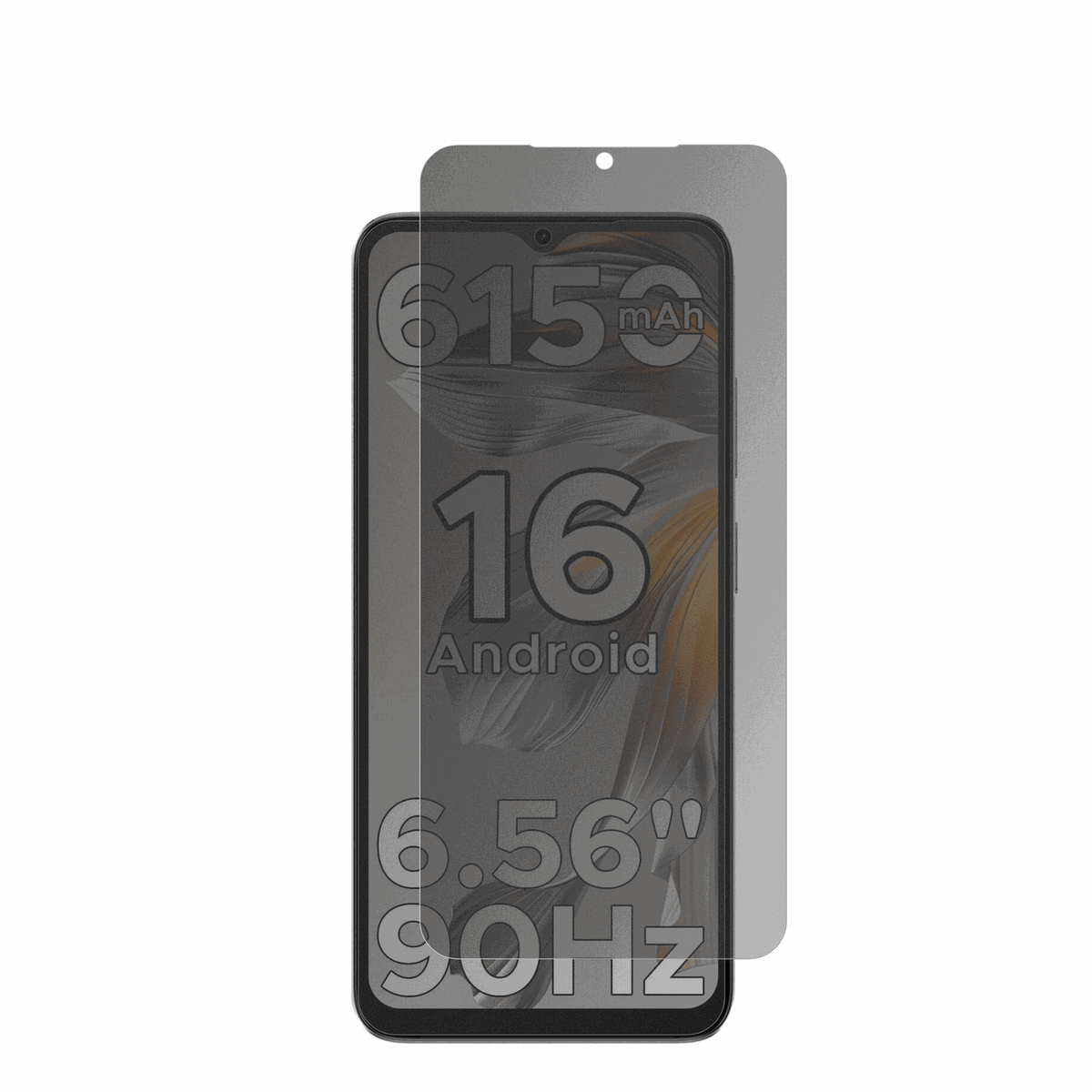 Full Cover Privacy Blickschutzfolie für Doogee Note 56