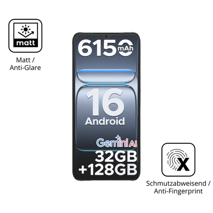 9H Hartbeschichtete, flexible Folie passend zugeschnitten für DOOGEE Note 56 Pro