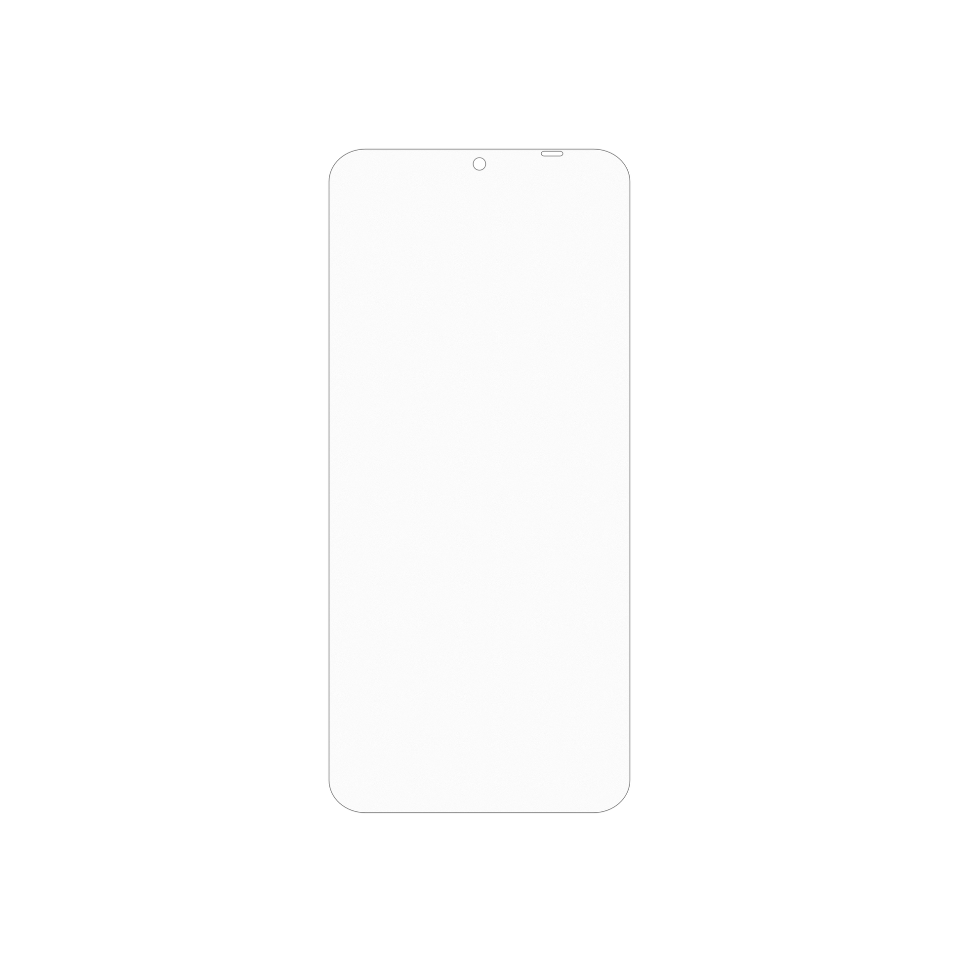 dipos Displayschutz für Doogee Note 56X Pro, mattierte Oberfläche, geringe Dicke und perfekte Passform