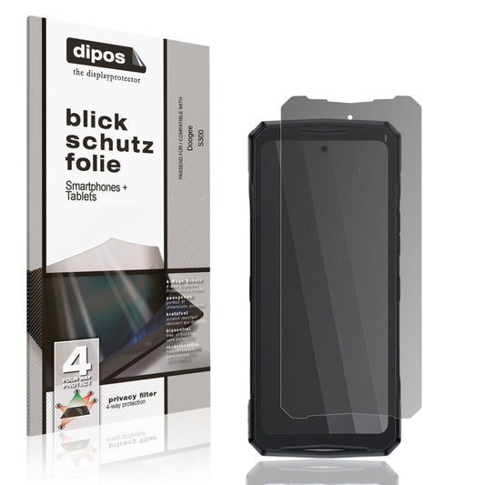 Blickschutzfolie für Doogee S300 matt Schutzfolie Privacy