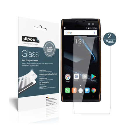Perfekte Passform und ultimative Qualität: Unser 9H Panzerglas bietet Schutz für Doogee-S50