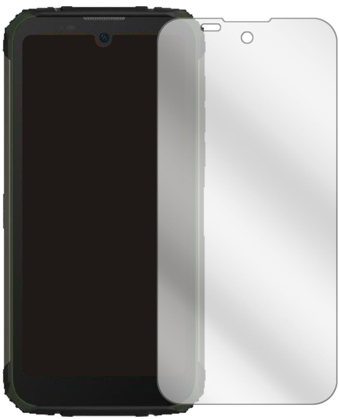 5x Schutzfolie klar für Doogee S59 Display-Schutzfolie