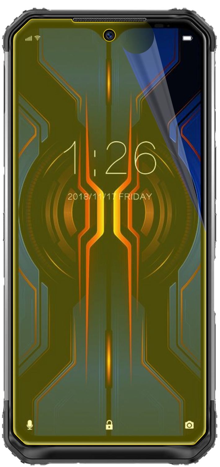 2x 3D Full Cover Schutzfolie für Doogee S95 Pro