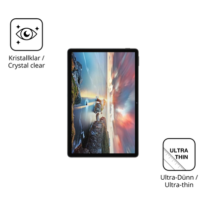 Dünne und klare Folie passend zugeschnitten für DOOGEE Tab A9 Pro