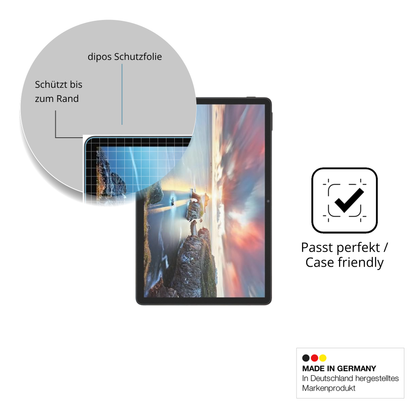 Schutzglasfolie mit optimaler Passform, zur Verwendung mit Hüllen geeignet
