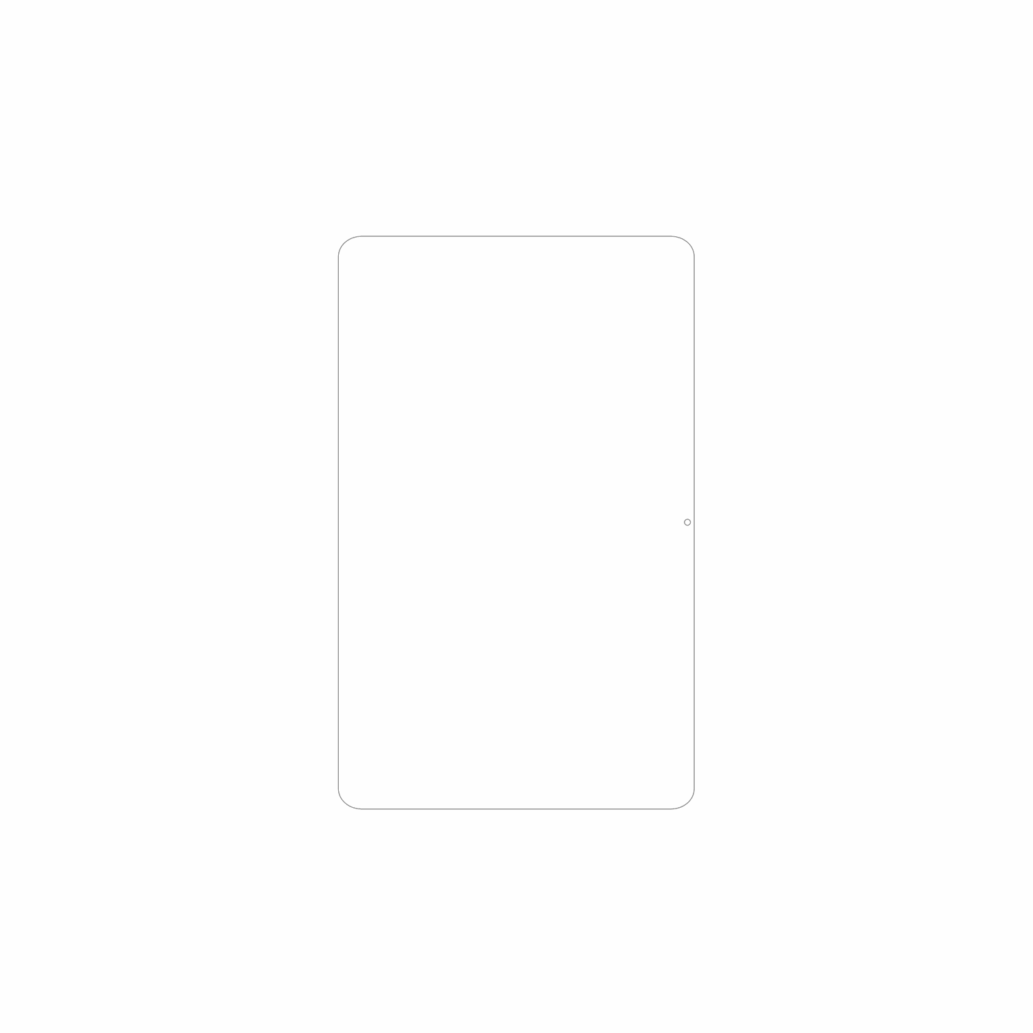dipos Displayschutz für Doogee Tab E3 Plus, mattierte Oberfläche, geringe Dicke und perfekte Passform
