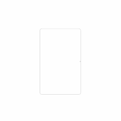 dipos Displayschutz für Doogee Tab G5, mattierte Oberfläche, geringe Dicke und perfekte Passform